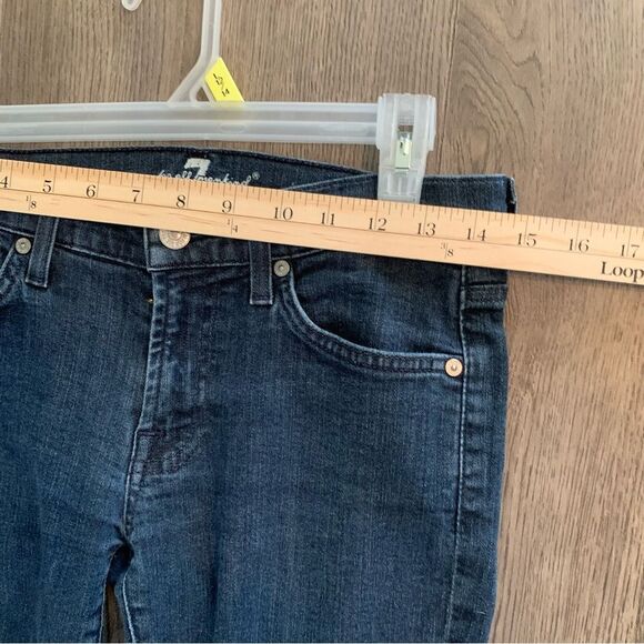 7 FOR ALL MANKIND Roxanne Jeans Women’s Size 27 Medium Wash Blue. - Picture 10 of 14